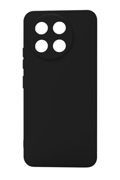 TECNO Spark 30 Pro 4g Kılıf Kamera Korumalı Silikon Rubber Arka Kapak Siyah