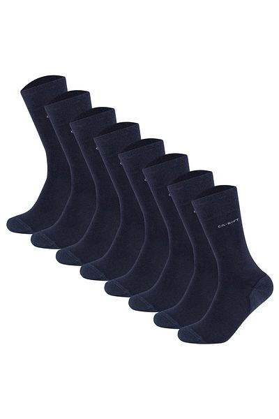 camano Unisex Socken - Walk Socks, einfarbig, 8er Pack
