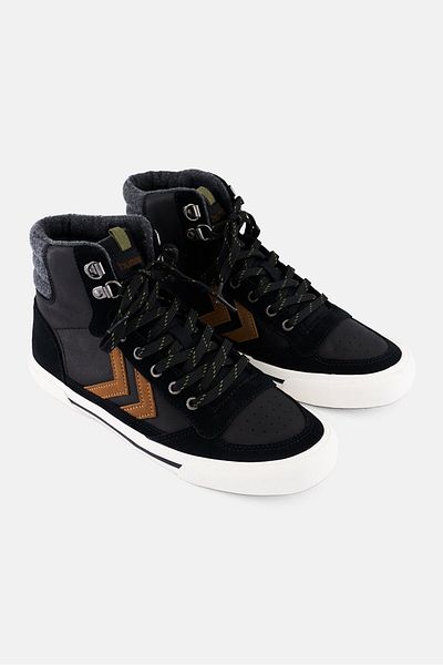 hummel Men Stadil High Cuff Winter Lace Up Outdoor Shoes, Multicolor