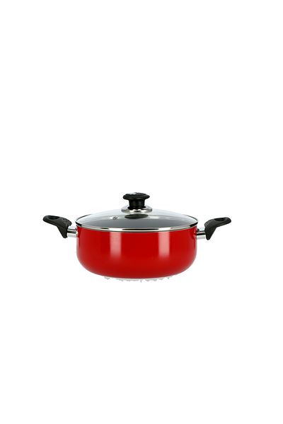 ROYALFORD RF6442 Non-Stick Ceramic Casserole with Glass Lid 28 cm