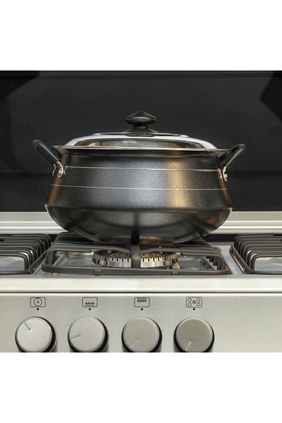 ROYALFORD 26cm Non-stick Handi Casserole, Stainless Steel Lid, RF10006