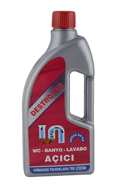 destroyer Wc Banyo Lavabo Açıcı 500ml