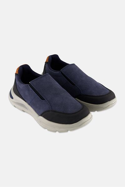 RBX Men Slip On Running Shoes, Navy