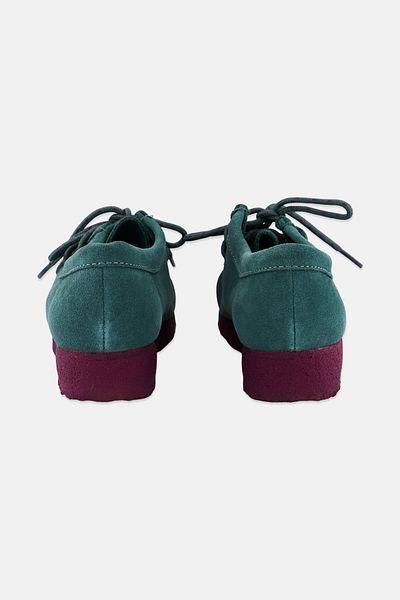 CLARKS Women Standard Lace Up Casual Shoes, Green