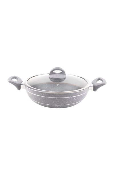 ROYALFORD Smart Granite Series 30 CM Forged Aluminum Wok Pan