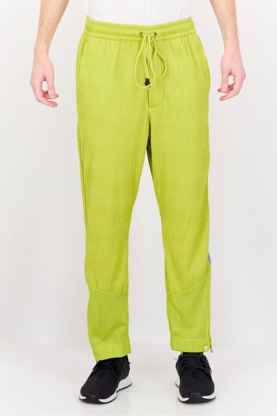 adidas Men Sportswear Fit Outdoor Track Pants, Mustard Green