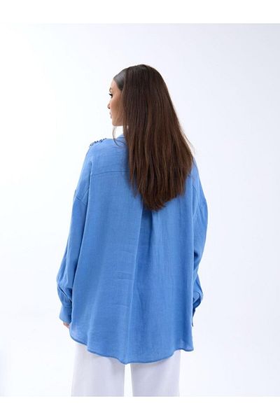 leyla sanat sanata yeni bir bakış açısı Leyla Art a New Perspective on Art 7399 Shirt-Blue