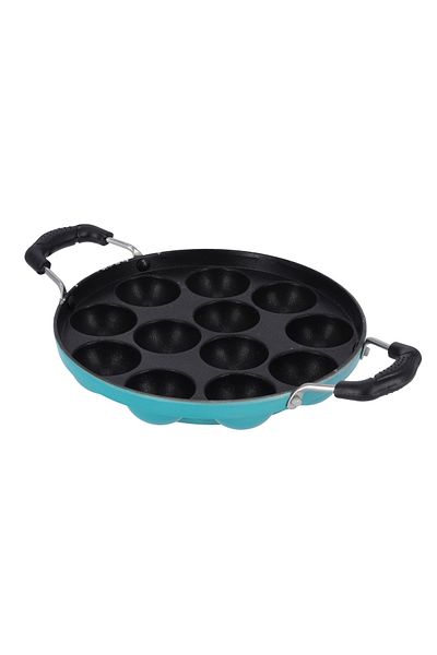 ROYALFORD 3 Layer Coating, Strong Die Cast Body 12 Pits Non-Stick Panniyarakal RF8381