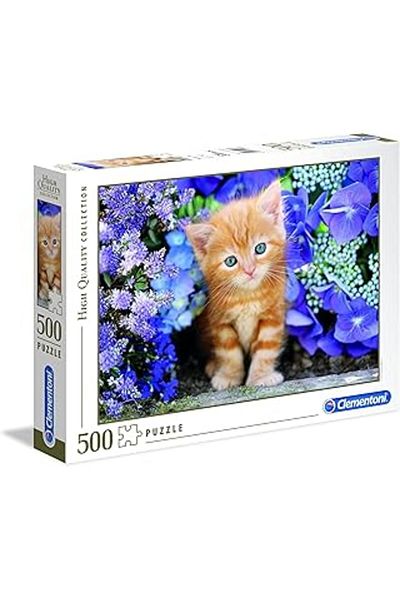 ShopZum - 500 Piece Hq Collection Adult Puzzle - Ginger in Flowers