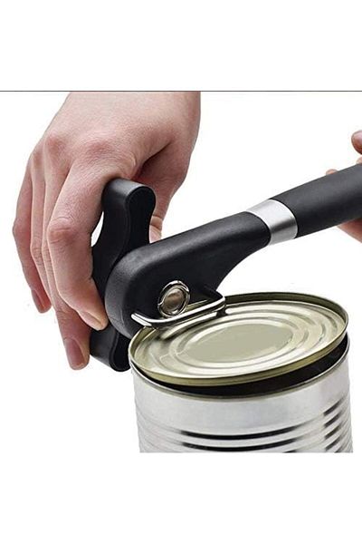 COOYA Safety Manual Can Opener, Stainless Steel Professional Bottle Openers for Cans,Tin,Kitchen Tools