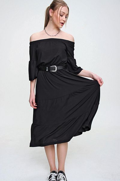 ŞİMAL Rochie de damă cu gât barcă 230051