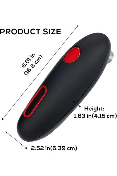 COOYA Electric Can Opener,  Automatic with One-Touch On and Off, for Any Size Can No-sharp Edge