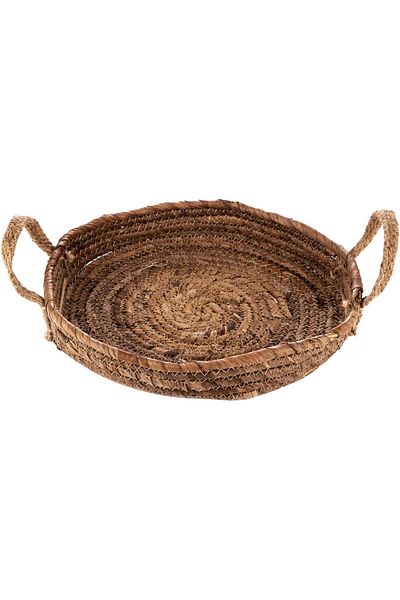 AKDC Rattan Tray M 30Cm X 30Cm X 4Cm Multi