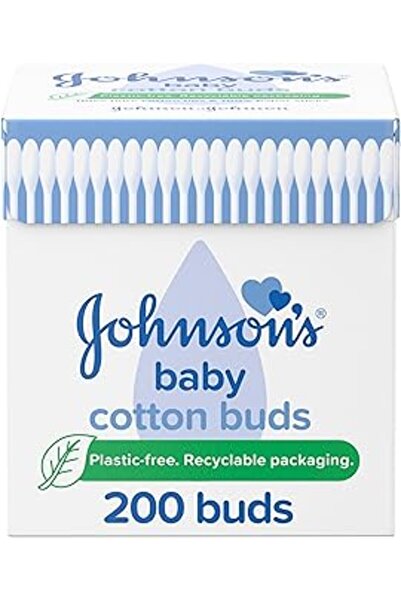 Hepta Collection Johnson's Baby Johnsons Baby Ear Cleaning Swabs 200 Pieces