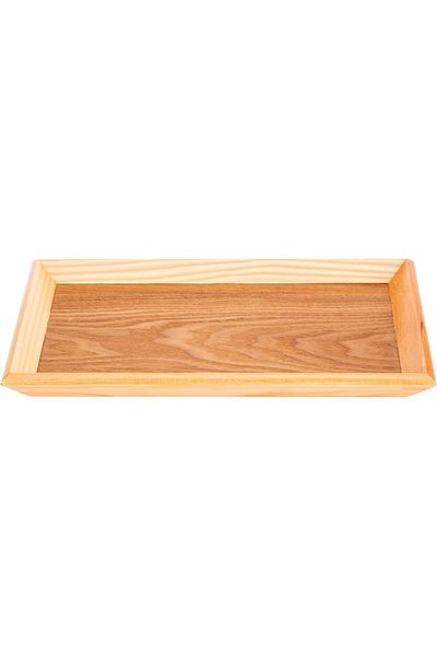 AKDC Rectangle Tray 21Cm X 31Cm X 3Cm Brown