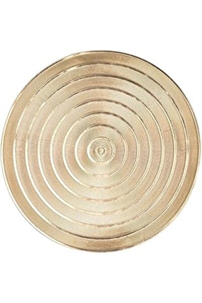 TISECO Servis Altlığı Capelınnı, Çap 39,5 Cm, Altın