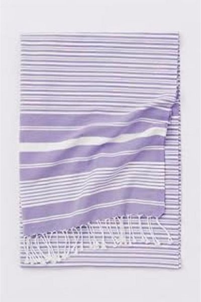 robotrend Purple Mulberry Maryon Peshtemal - 100% Cotton Bath Towel