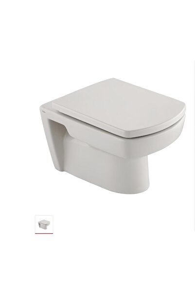 hakersan Kare Klozet Kapağı Yavaş Kapanan Amortisörlü