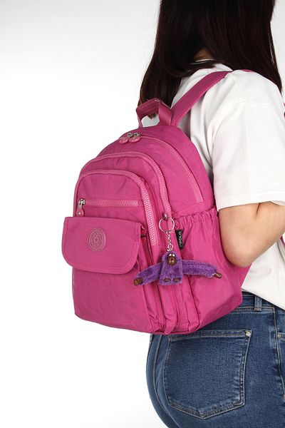 By Hakan My Polo 8675 Klinkir Women Backpack Medium Size Daily Water Resistant Purple