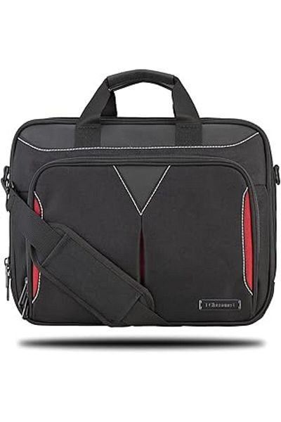 Mu Art Classone Taranto Vp3400 14" țesătură impermeabilă, notebook, laptop, geantă de mână-negru,