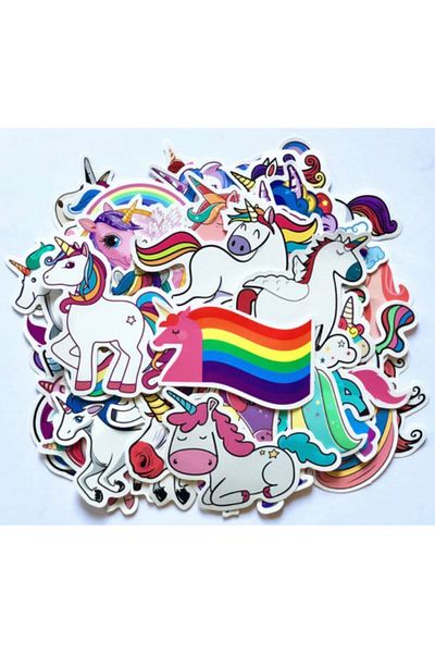 Major Selection Σετ αυτοκόλλητων Unicorn 50 αυτοκόλλητα
