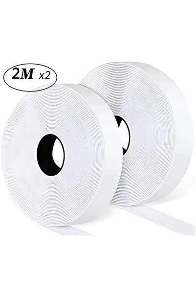 Choice10 شريط لاصق قوي ذو وجهين، أبيض اللون، بعرض 20 مم، وطول 2 متر (1/2/5 متر).