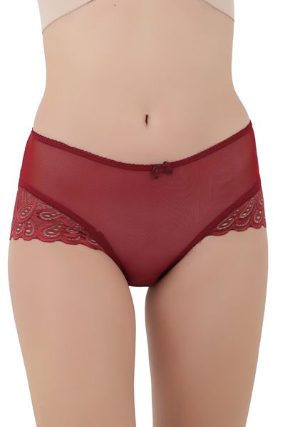 Merry Secret's 3 Pieces Women's Basic Soft Textured Combed Cotton Panties