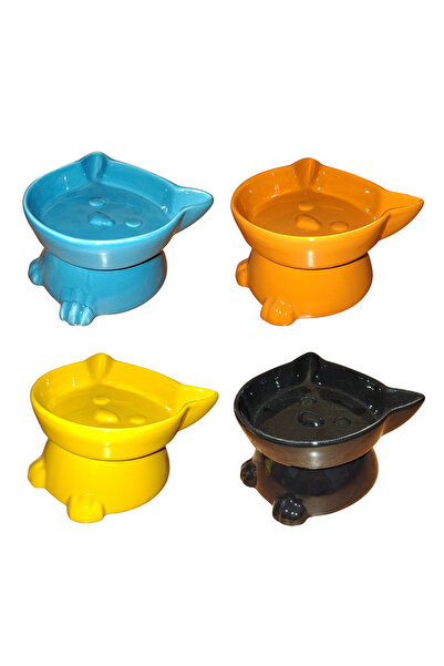 Pribor Ayaklı Kulaklı Seramik Mama Kabı 1 Adet