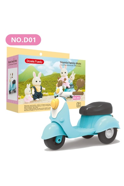 Choice1 D01 1:12 أثاث مصغر غابة مطبخ عائلي لعبة طاولة طعام إكسسوارات بيت الدم...