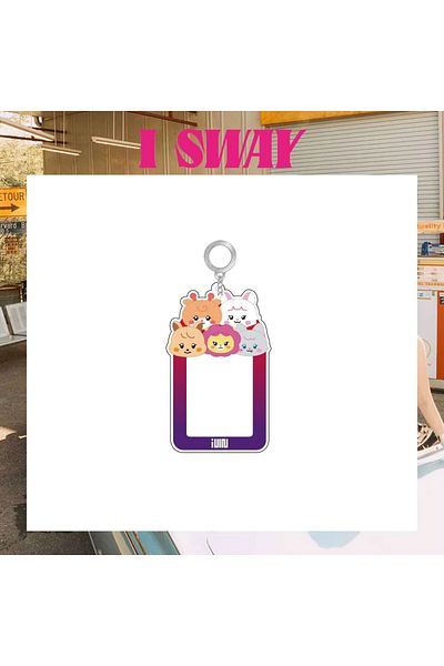 Kpop Dünyasi (g)I-Dle Hard Cover Card Holder/Keychain