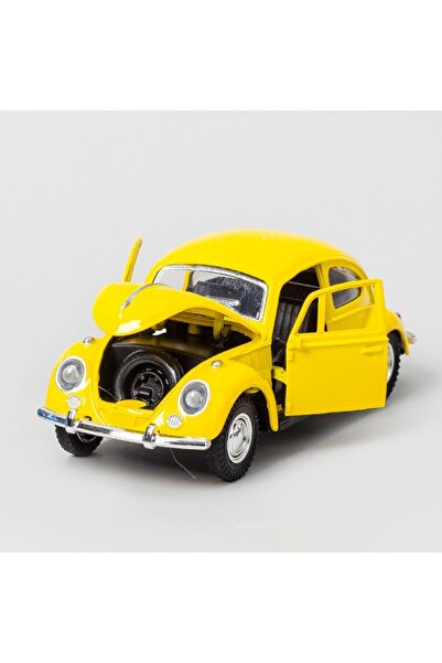 Choice1 نموذج سيارة كلاسيكية من سبائك معدنية صفراء بمقياس 1:32، نموذج سيارة م...