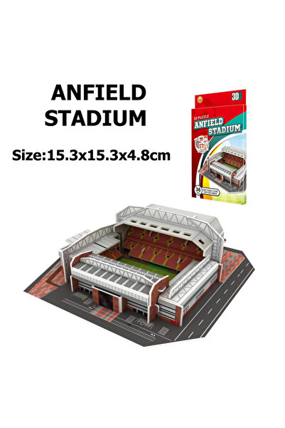 Choice 20603s ملعب كرة قدم مصغر ثلاثي الأبعاد DIY أحجية ملاعب عالمية شهيرة نماذج لعبة كرة قدم محيطية