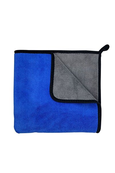 Choice8 منشفة استحمام سريع الجفاف للحيوانات الأليفة، لون أزرق رمادي، مقاس 60×...