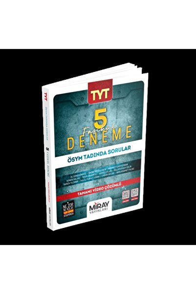 Miray Yayınları Miray TYT 5 Deneme