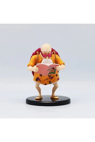 BANDAI B-No Box Dragon Ball Z Anime Figure Fashion Style Version Master Roshi Kame Sennin PVC Collection De