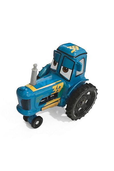 Disney 07 Pixar Cars Chewall Calf Tractor 1/55 Ratio Modeling Metal Children Toy Car Alloy Racing Mo