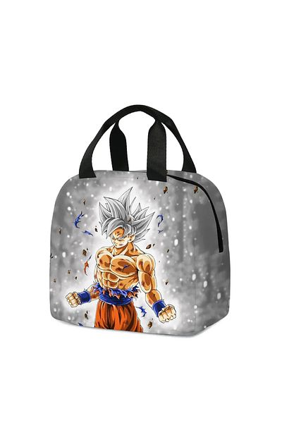 BANDAI A 3D Dragon Ball Meal Bag Cartoon Portable Ice Bag Kids Lunch Bag Birthday Gift Anime Kawaii Cartoo.