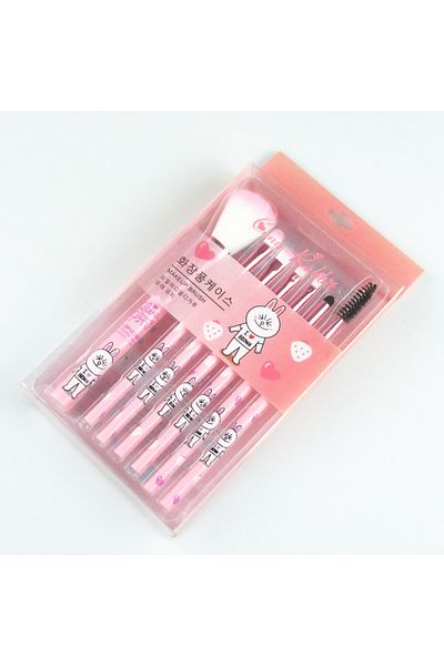 BANDAI 05 Sanrio Makeup Brush Set Hello Kitty Anime Fashion Jewelry Blush Eyebrow Lip Eyeshadow Brush Beaut