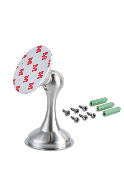 Choice3 ملصق مغناطيسي فضي اللون من الفولاذ المقاوم للصدأ من KAK، مثبتات أبواب...