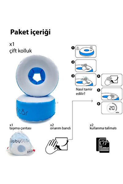 dekan toys Yüzme Kolluk, Süngerli Çocuk Kolluğu, Bebek Yüzme Kolluk
