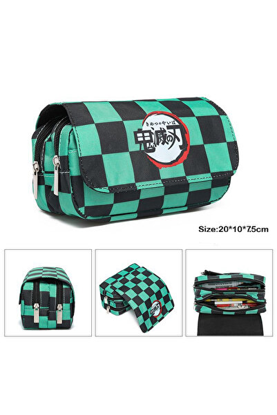 Choice1 حقيبة أقلام ثلاثية الأبعاد من أنمي قاتل الشياطين من بانداي، حقيبة تخز...