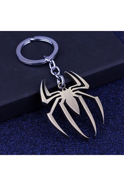 Choice bronze Cool Marvel Spiderman Anime Trinkets Keychain Backpack Accessories Keychain Y2k Charm Key Rin