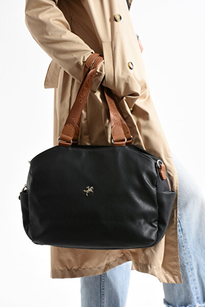 Nas Bag Жіноча сумка через плече 1401 - ЧОРНА-ТАНЕ