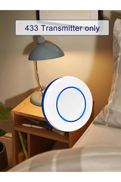 Choice1 مفتاح إضاءة لاسلكي صغير دائري بتردد 433 ميجاهرتز، يعمل بنظام GGBEE 1 ...