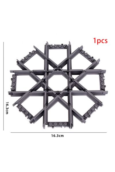 Choice B-1pcs City Trains Left And Right Points Flexible Switch Railway Crossing Tracks Rails Forked Straig