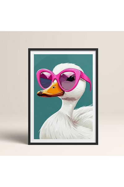 HOMEPACK Pictură cu un singur cadru din lemn Pictură poster dintr-o bucată TK/973