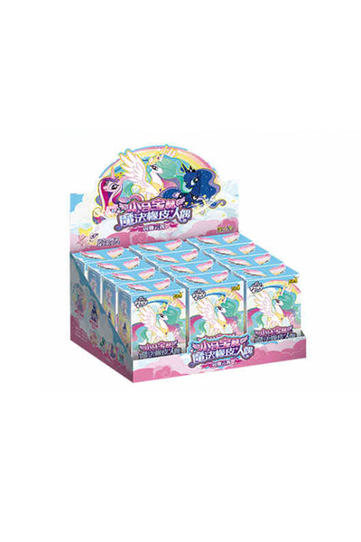 Miniso 12pcs 1set KAYOU My Little Pony Magic Rubber Doll Blind Box Shining in The Sky First Creative Eraser