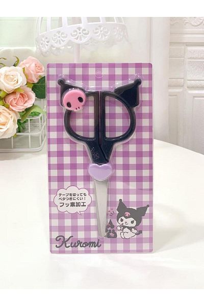Choice kuromi New Kawaii Sanrio Kuromi Cinnamoroll Hand Made Scissors Cute Melody Art Scissors Kid Statione
