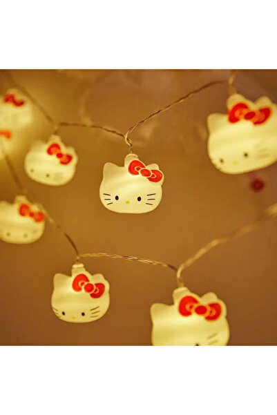Choice 1.5m-10 lamp Kawaii Hello Kitty Lights String Bedroom USB Atmosphere L...