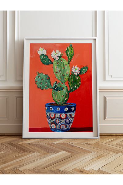 HOMEPACK Single Wooden Framed Painting One Piece Poster Painting Tk/978